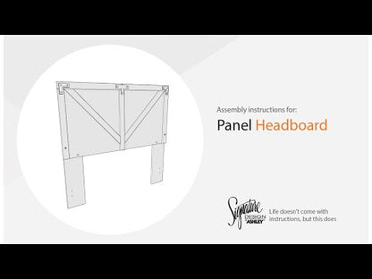 Shawburn - Crossbuck Panel Headboard